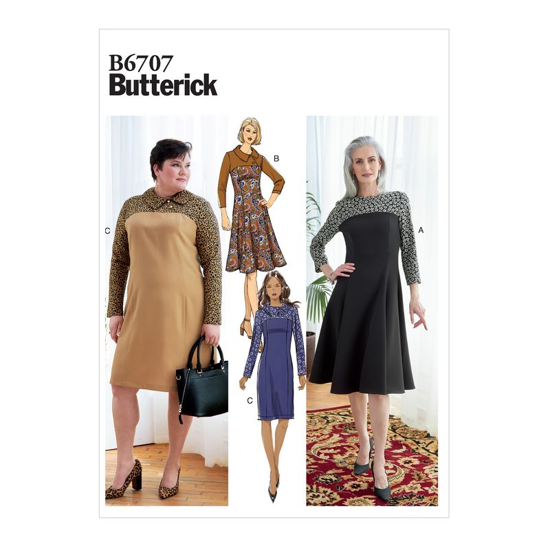 Patron Butterick 6707/B5 - Robe
