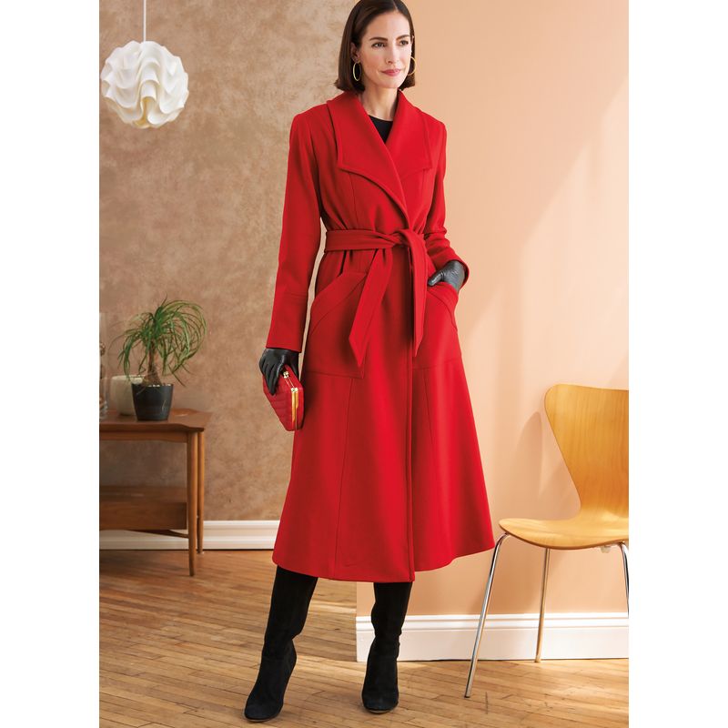 Patron Butterick 6720/XY- Vêtement de dessus et ceinture