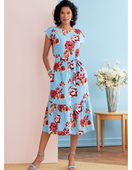 Patron Butterick 6722/A5 - Robe