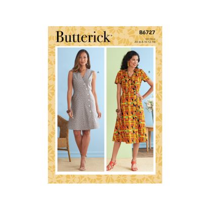 Patron Butterick 6727/A5 - Robe