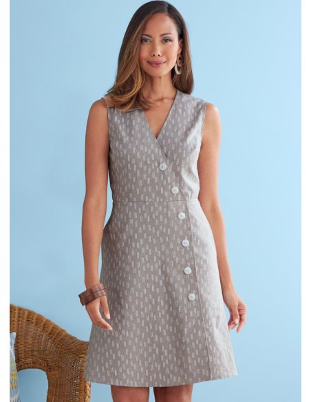 Patron Butterick 6727/A5 - Robe