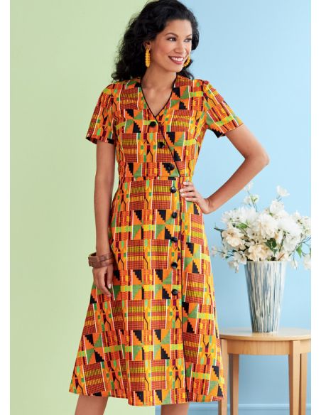 Patron Butterick 6727/A5 - Robe