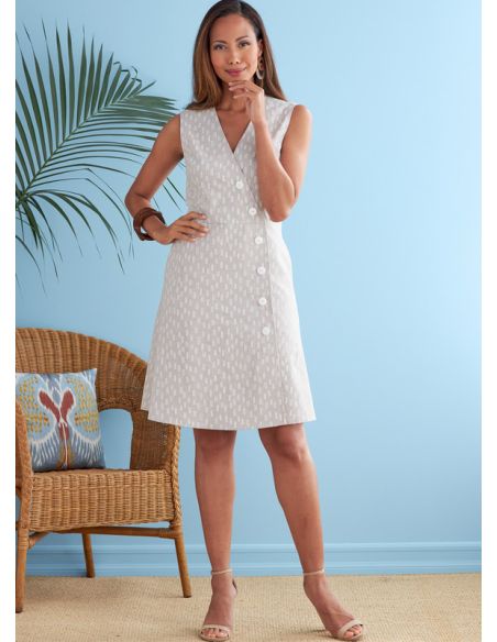 Patron Butterick 6727/A5 - Robe