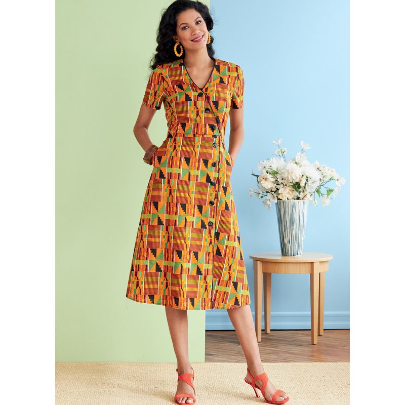 Patron Butterick 6727/A5 - Robe