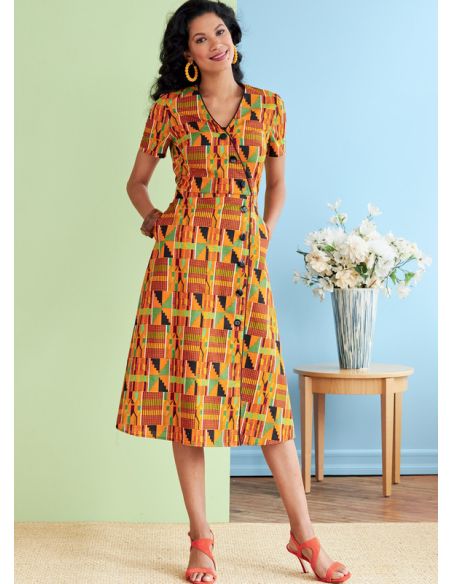 Patron Butterick 6727/A5 - Robe