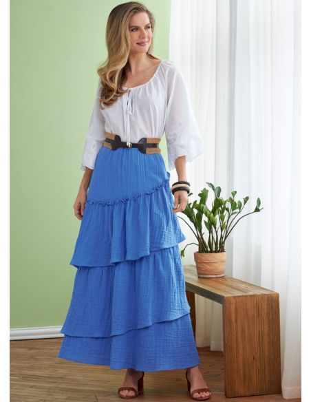 Patron Butterick 6736/Y - Jupe