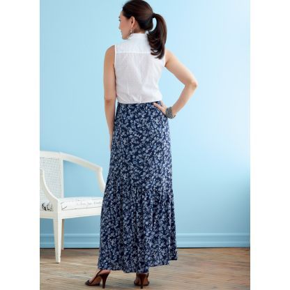Patron Butterick 6736/Y - Jupe 2
