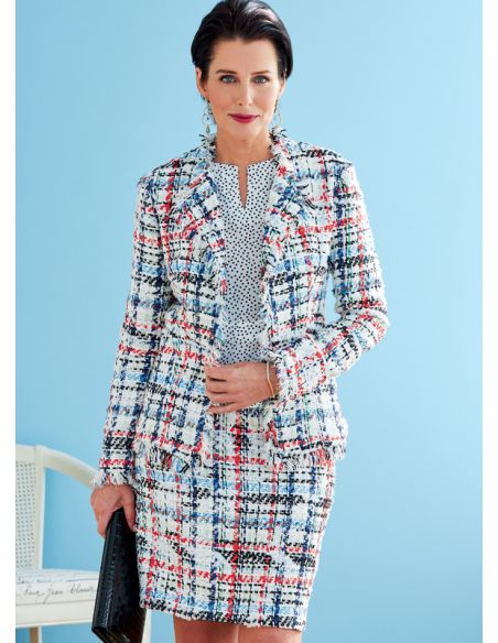 Patron Butterick 6738/A5 - Veste, robe, haut, jupe et pantalon