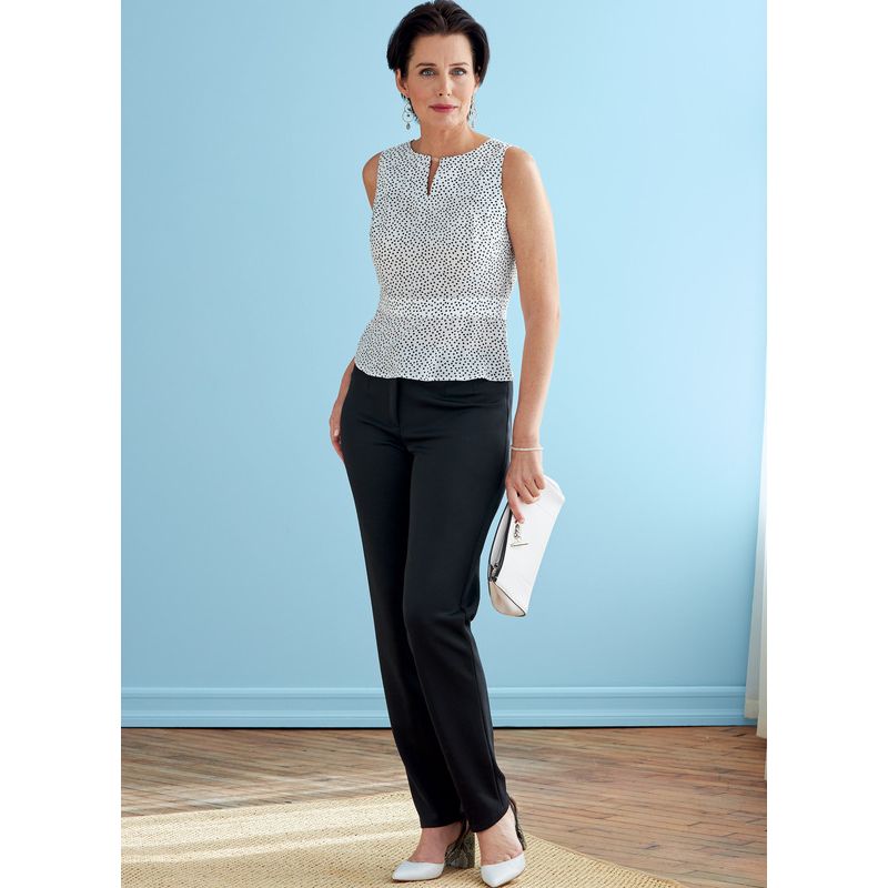 Patron Butterick 6738/A5 - Veste, robe, haut, jupe et pantalon