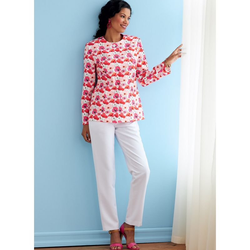 Patron Butterick 6740/B5 - Veste, manteau, haut et pantalon