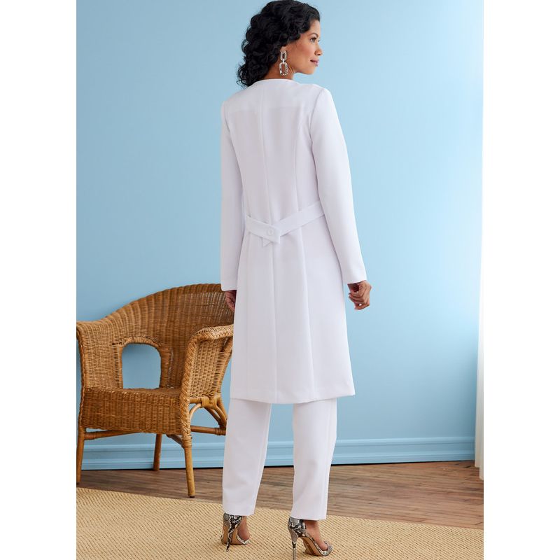 Patron Butterick 6740/B5 - Veste, manteau, haut et pantalon