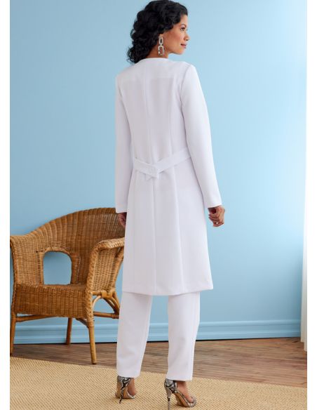 Patron Butterick 6740/B5 - Veste, manteau, haut et pantalon