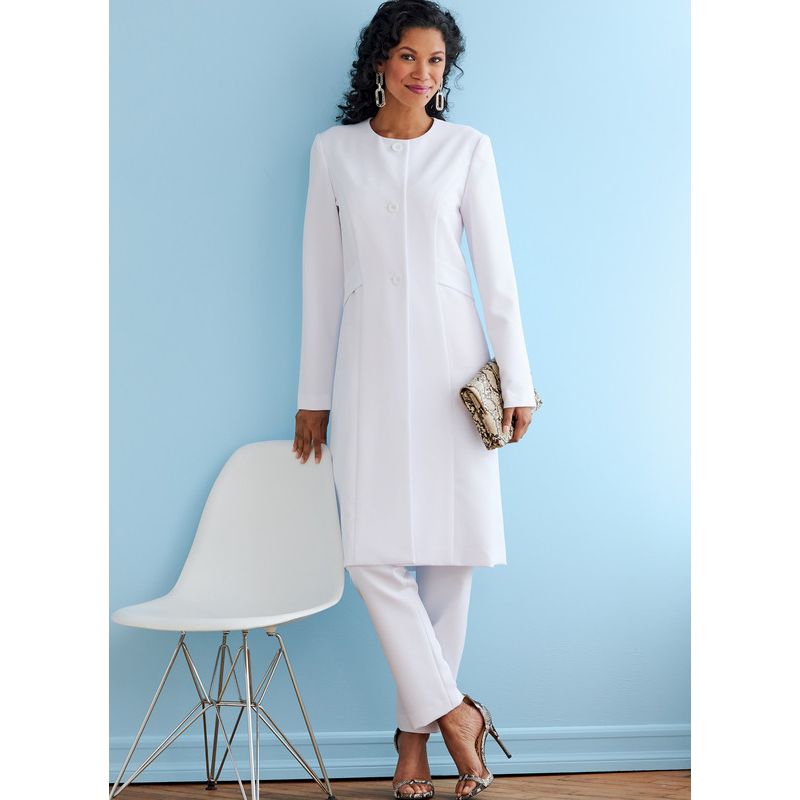 Patron Butterick 6740/B5 - Veste, manteau, haut et pantalon