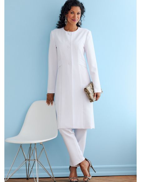 Patron Butterick 6740/B5 - Veste, manteau, haut et pantalon