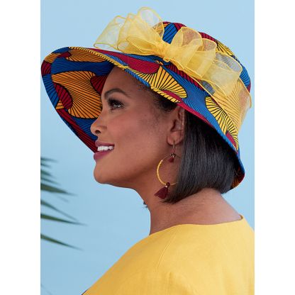 Patron Butterick 6741/A - Chapeau 2