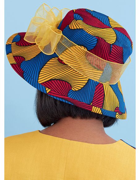 Patron Butterick 6741/A - Chapeau
