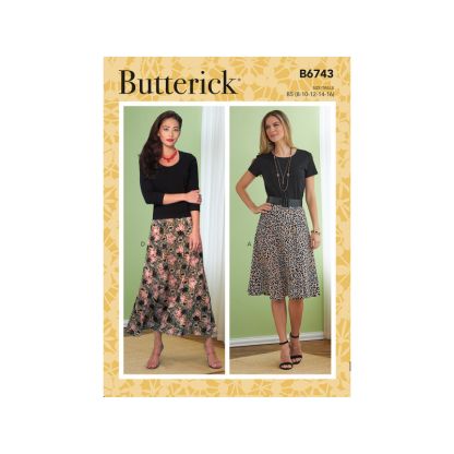Patron Butterick 6743/B5 - Jupe