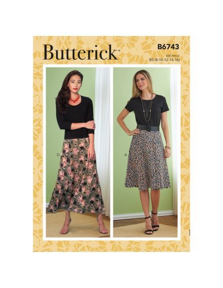 Patron Butterick 6743/B5 - Jupe
