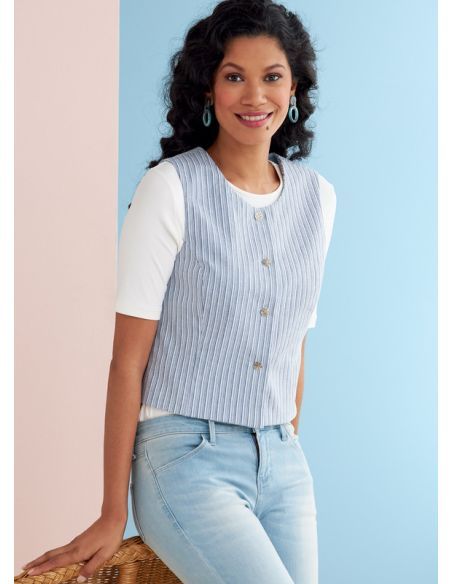 Patron Butterick 6745/Y - Veste