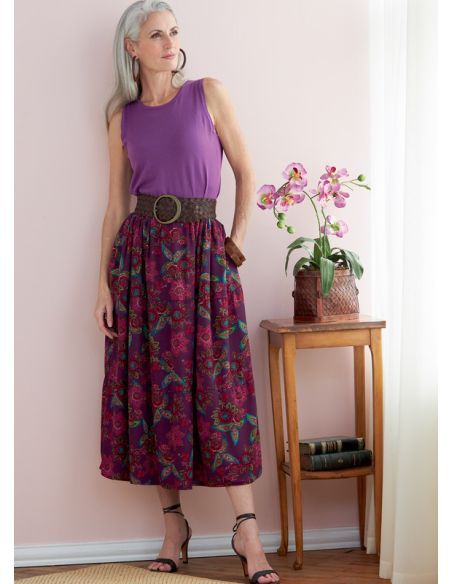 Patron Butterick 6749/Y - Jupe