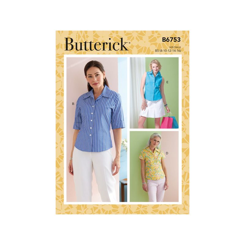 Patron Butterick 6753/B5 - Haut