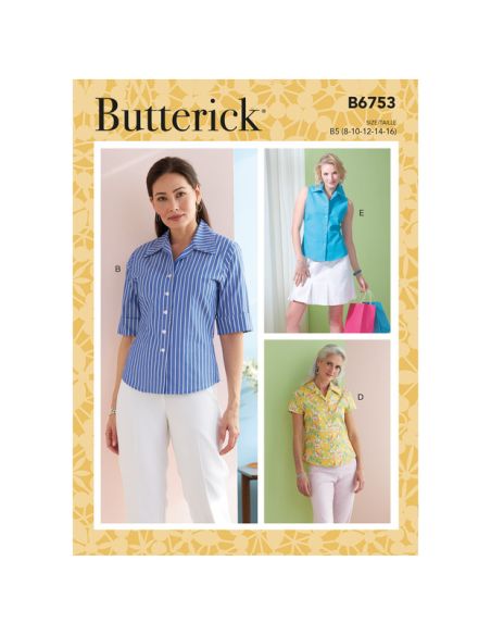 Patron Butterick 6753/B5 - Haut