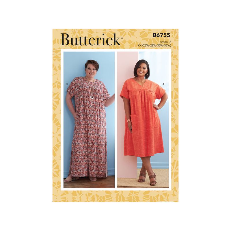 Patron Butterick 6755/RR - Robe