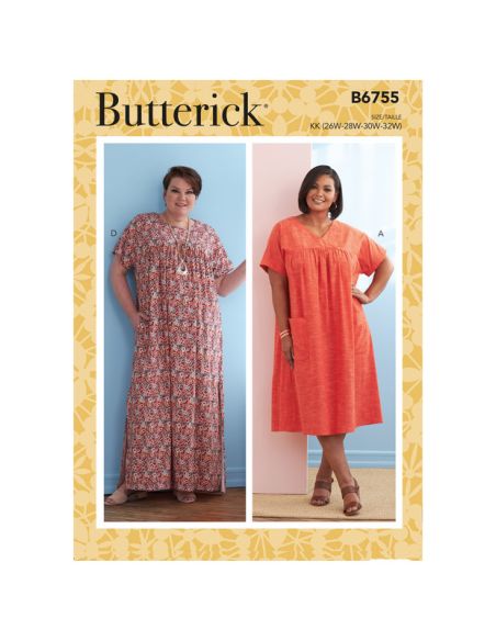 Patron Butterick 6755/RR - Robe