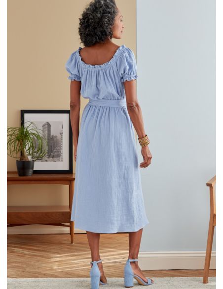 Patron Butterick 6757/B5 - Robe