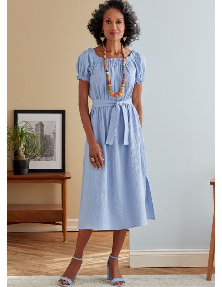 Patron Butterick 6757/B5 - Robe