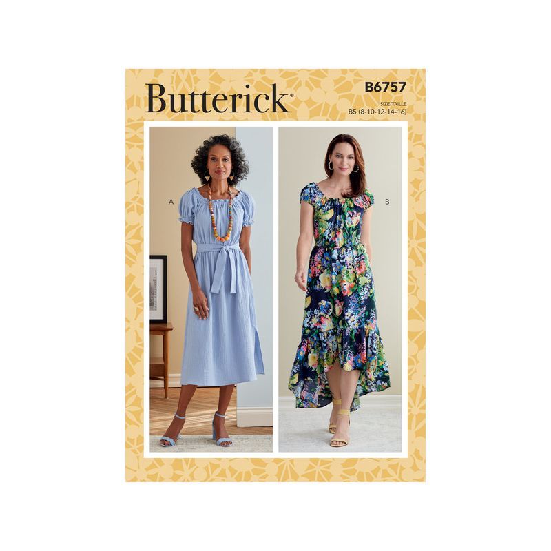 Patron Butterick 6757/B5 - Robe