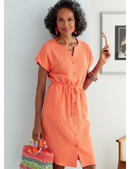 Patron Butterick 6758/A5 - Robe