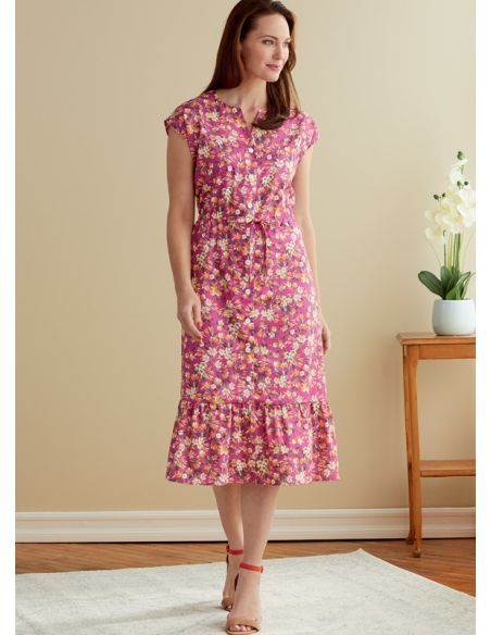 Patron Butterick 6758/A5 - Robe