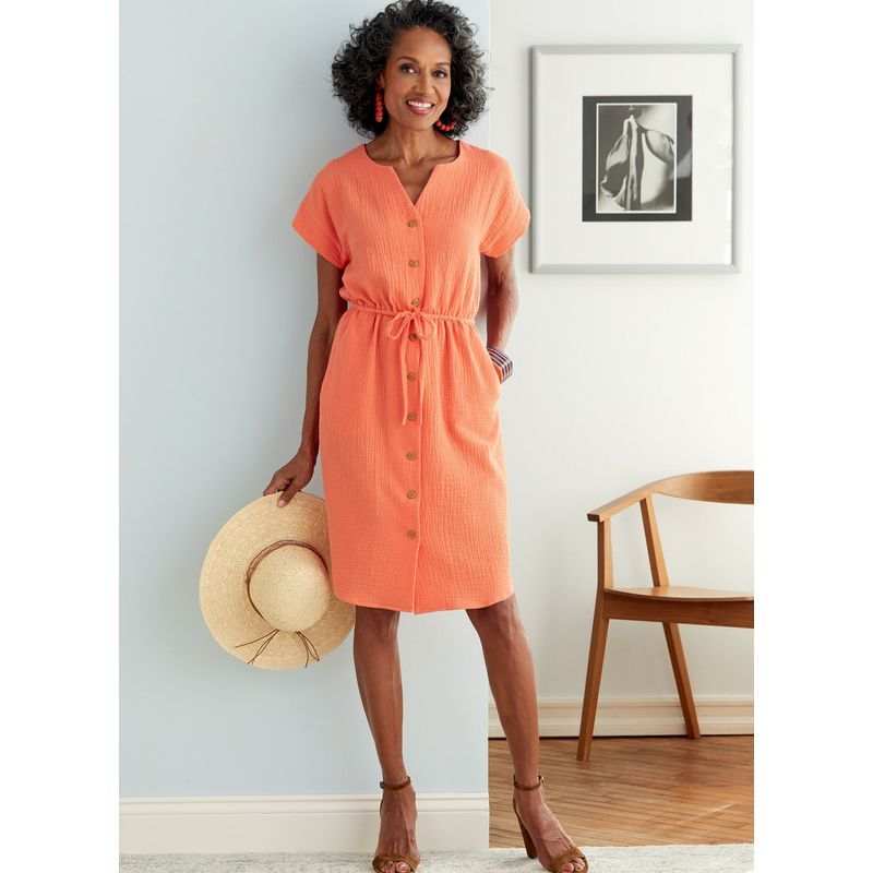 Patron Butterick 6758/A5 - Robe