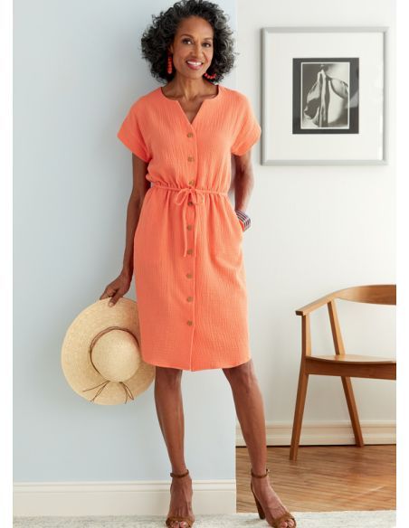 Patron Butterick 6758/A5 - Robe