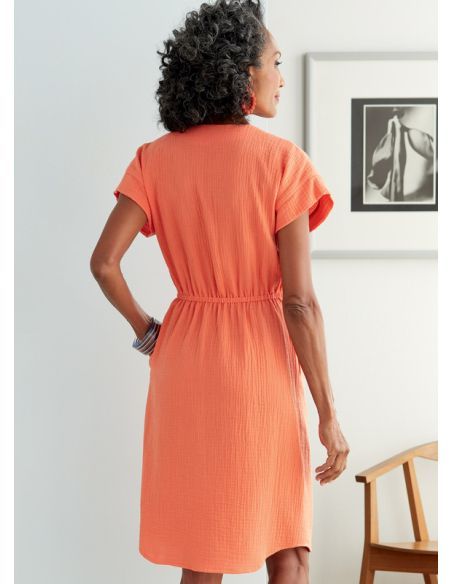 Patron Butterick 6758/A5 - Robe