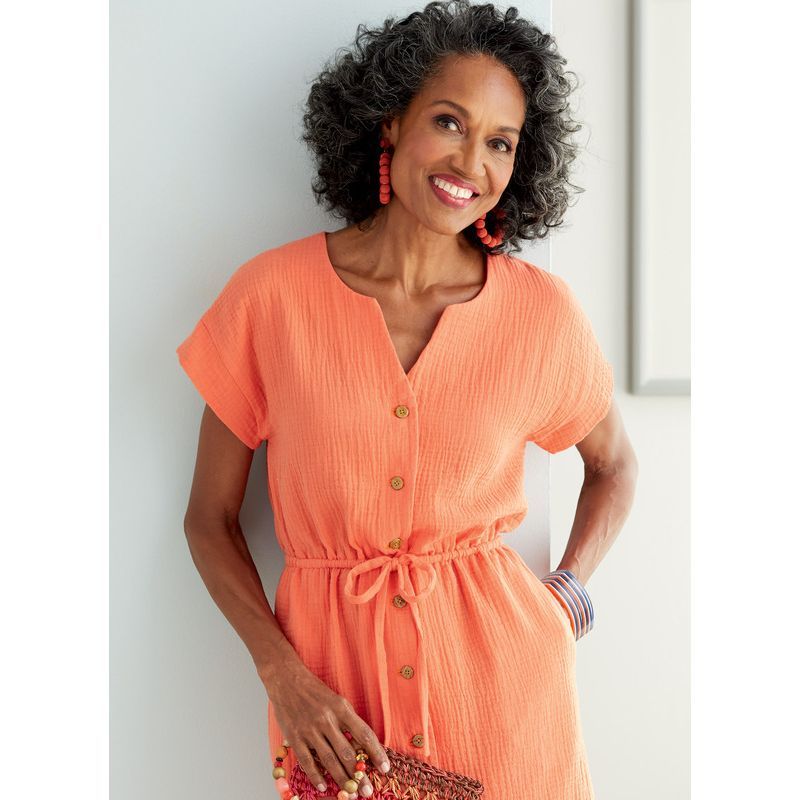 Patron Butterick 6758/A5 - Robe