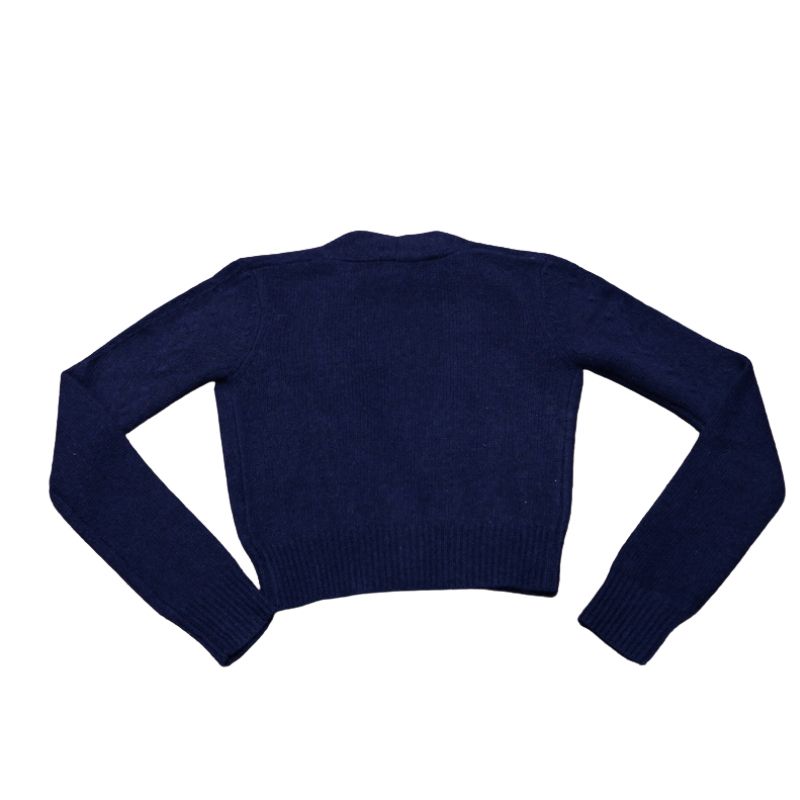 Gilet court 100% Yak - Marine (Taille M)