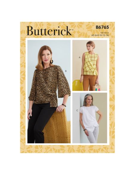 Patron Butterick 6765/A5 - Haut