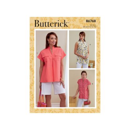 Patron Butterick 6768/A5 - Haut