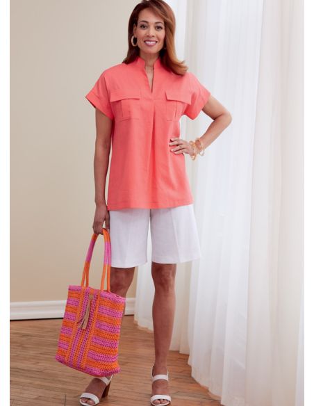 Patron Butterick 6768/A5 - Haut