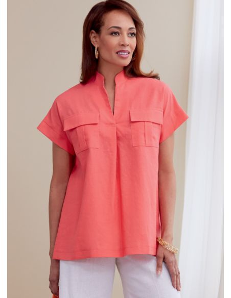 Patron Butterick 6768/A5 - Haut