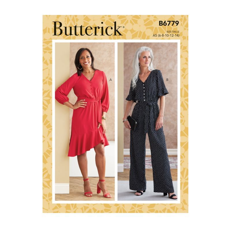 Butterick 6779/A5 - Robe et combinaison