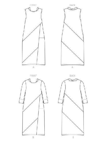 Patron Butterick 6784/Y - Robe