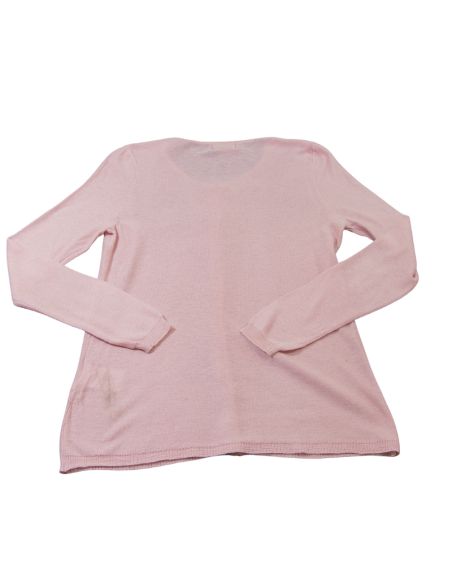 Gilet fin 100% Yak - Rose (Taille S)