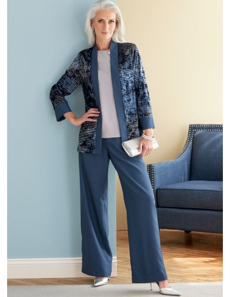 Butterick 6796/A5 - Veste, robe, jupe et pantalon
