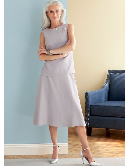 Butterick 6796/A5 - Veste, robe, jupe et pantalon