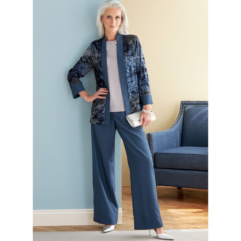 Butterick 6796/A5 - Veste, robe, jupe et pantalon