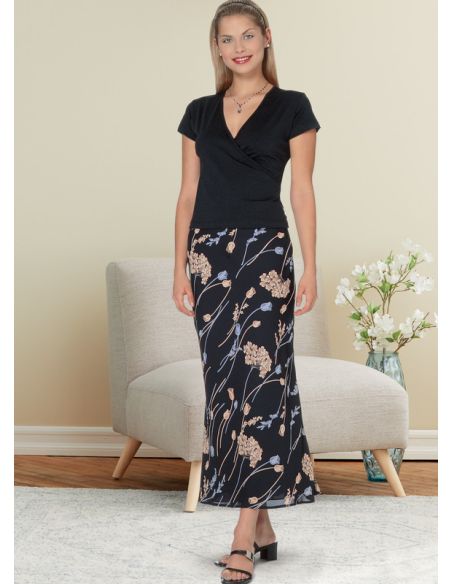 Butterick 6799/A5 - Jupe trapèze