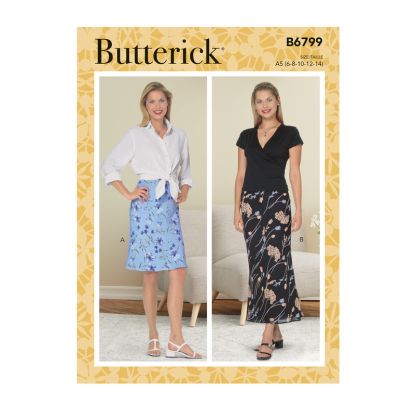 Butterick 6799/A5 - Jupe trapèze